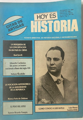 Hoy Es Historia Nº 7, Vocación Autonómica De La Udelar, Cr02