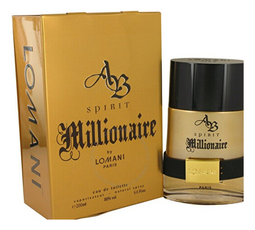 Perfume Ab Spirit Millionaire By Lomani Paris For Men 200ml