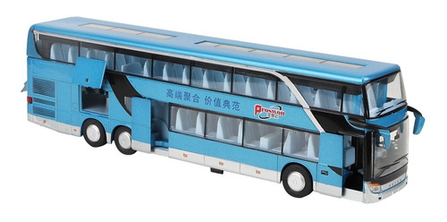 Elétrica 1:50 Liga De Ônibus De Dois Andares Modelo Brinqu