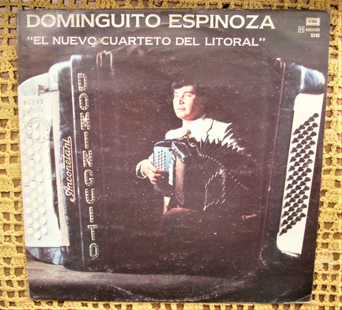 Dominguito Espinoza / El Nuevo Cuarteto Del Litoral Lp Promo