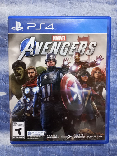 Juego Físico Marvel Avengers Original Ps4 