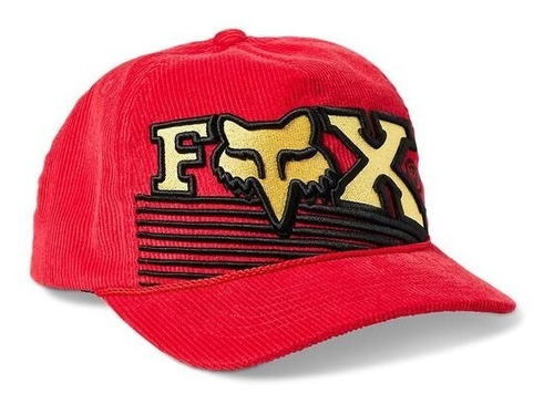 Jockey Fox Lifestyle Burm Snapback Rojo