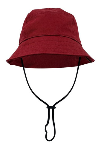Bucket Hat Sombrero Piluso 5-panel Diseño Algodón Tira Ajust