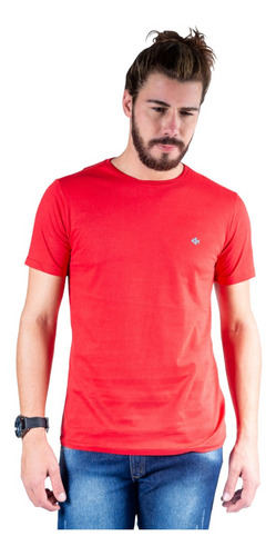 Camiseta Masculina Gola Careca Basic