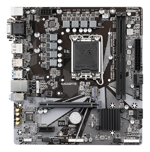 Gigabyte H610m S2h (h610/ Intel/lga 1700/ Micro Atx/ Ddr5/ S