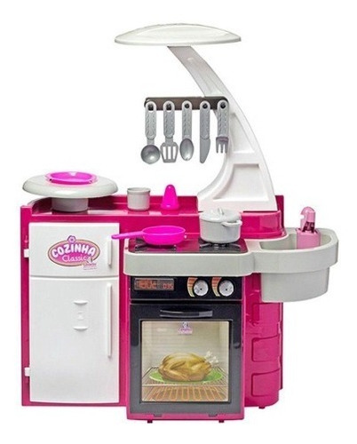 Imagem 2 de 3 de Cozinha Cotiplas 1601 Armário Pia Fogão Geladeira Completa