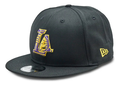 Gorro Team Infill Logo 9fifty Lakers Blk New Era