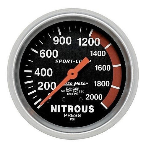 Autometer Reloj Presion De Nitro Sport Comp 3428