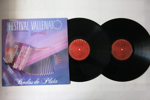 Vinyl Vinilo Lp Acetato Festival Vallenato Bodas De Plata 