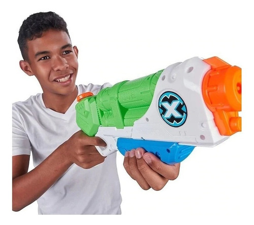 Imagen 2 de 3 de Pistola De Agua Zuru X Shot Typhoon Thunder 550ml