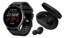 Comprar Combo! Smartwatch Reloj Zl02d + Auriculares Inalámbricos