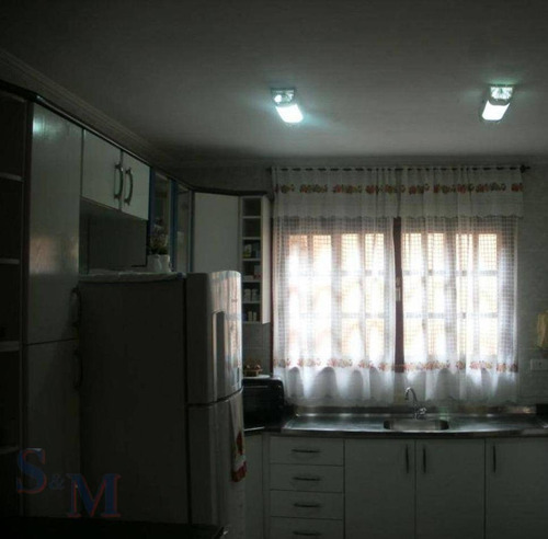 Imagem 6 de 11 de Sobrado Com 3 Dormitórios À Venda, 145 M² Por R$ 465.000,00 - Parque Erasmo Assunção - Santo André/sp - So0315