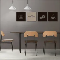 Comprar Cuadro De Madera Calado Mdf Cafe Moderno Living Decorativo IMBACK Color Negro