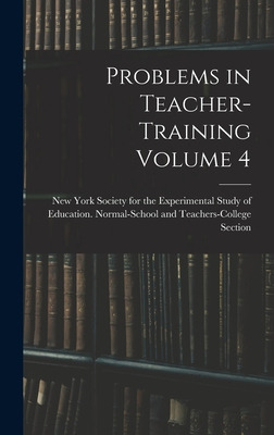 Libro Problems In Teacher-training Volume 4 - New York So...