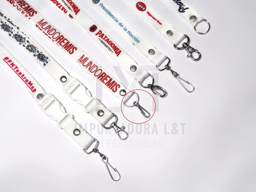 Imagen 5 de 8 de Cintas Publicitarias Personalizadas Impresas Simple Faz Logo Full Color Mosqueton Simple Eventos X 200u