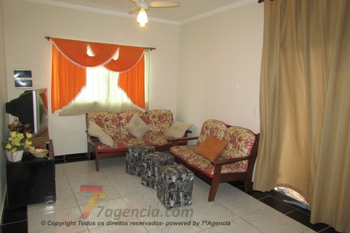 Imagem 4 de 14 de Casa Em Itanhaem Lado Praia Churrasqueira 2 Quartos 1 Suite Ch88