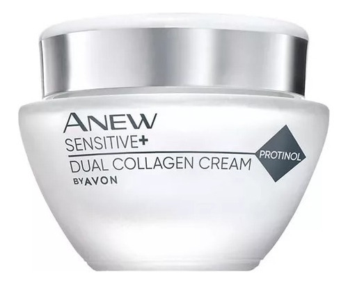 Crema Facial Sensitive + Dual Collagen Anew Avon Tipo de piel Piel Sensible