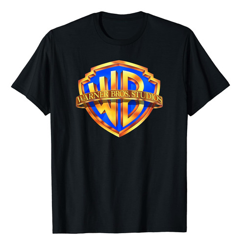 Wb100 Warner Bros. Polera Con Logotipo De Estudio De Cine 