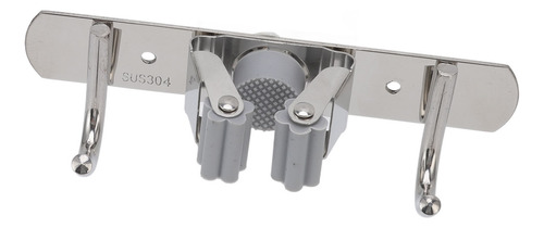 Soporte Para Escoba, Soporte Para Fregonas Montado En La Par