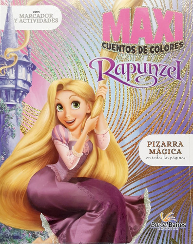 Libro Maxi Cuentos Rapunzel Princesa Disney