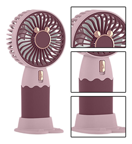 Ventilador Usb Ventilador De Mano Adorable Ventilador De Mes