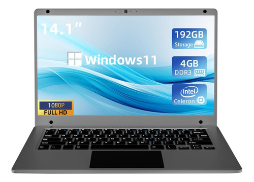 Laptop Portátil Win 11 Intel Celeron N3450 Pantalla De 14