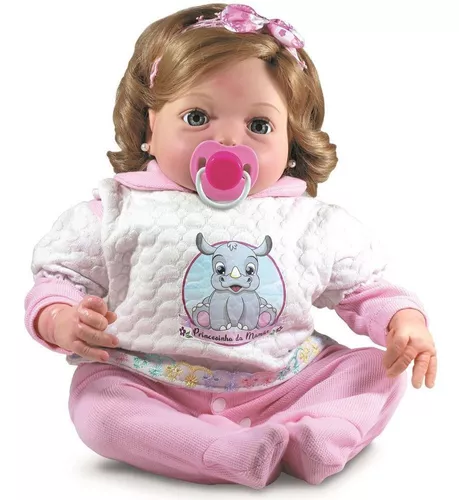 Boneca Tipo Bebe Reborn Barato Sid-nyl