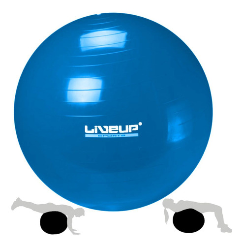 Kit Bola 65 Cm E Bomba + Overball + 2 Mini Band E Colchonete