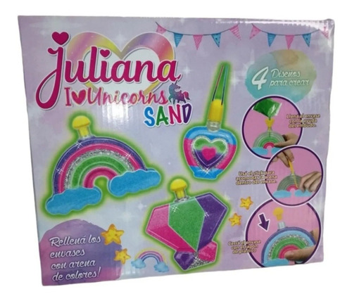 Set Juliana I Love Unicorns Sand Sisjul039  Sryj