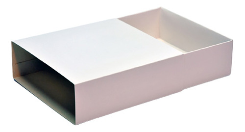  Caja Fosforera Blanca 12 X 12 X 4 Cm Pack Por 25 Unidades