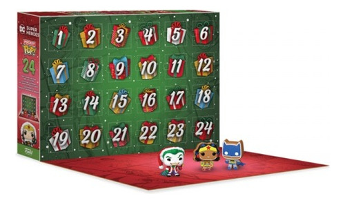 Funko Calendario De Adviento Dc Super Heroes Edición Navidad