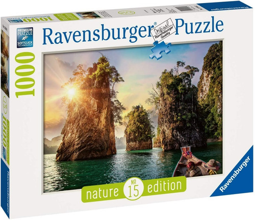 Puzzle Ravensburger 1000 Tailandia Tres Rocas Naturaleza