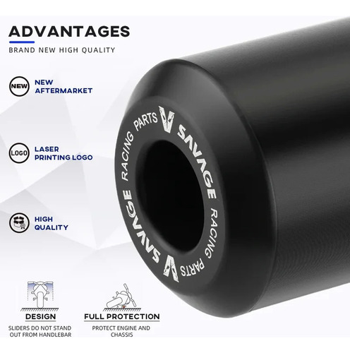 Mt09 2021 Frame Slider Crash Protector For Yamaha Mt-09/sp