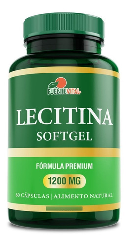 Lecitina De Soya 1200 Mg. 60 Capsulas Softgel. Agronewen
