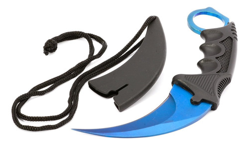  Cuchillo Táctico Karambit Con Funda Garra De Tigre Acero