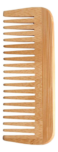 Peine De Dientes Anchos Para Desenredar, Peine De Madera