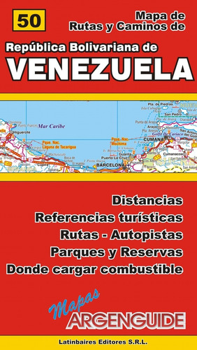 Mapa De Venezuela República Bolivariana Argenguide