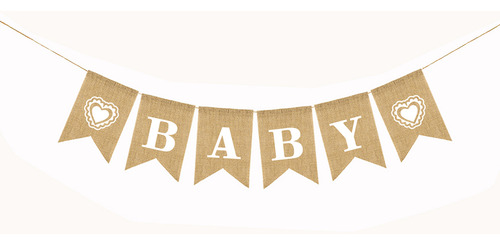 Banderines Con Letras Welcome Baby, Decoración En Forma De C