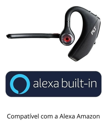Imagem 7 de 9 de Headset Voyager B5200 Uc Bluetooth Com Case Plantronics