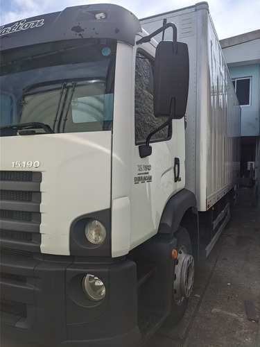 Imagem 9 de 9 de Caminhão Toco Baú Porta Lateral Vw 15190 Único Dono Financia