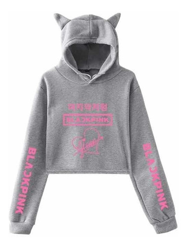 Buzo Blackpink Crop Az