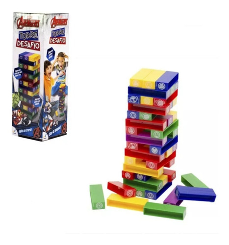 Juego De Mesa Torre Extrema Desafio Avengers Edicion Especia