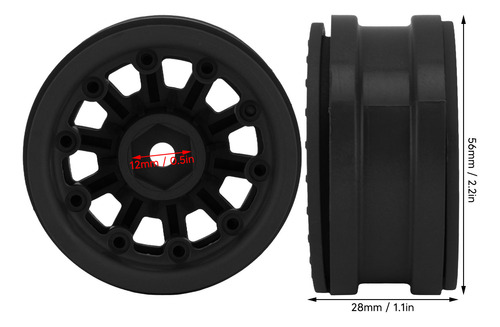 Llanta Beadlock, Llantas De 1.9 Pulgadas, Llantas Rc Para Ax