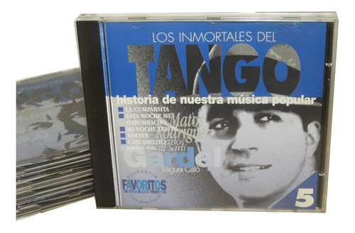 Los Inmortales Del Tango - Colección Para Fanáticos (cd)