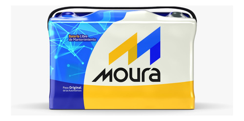 Batería Moura 90 Amp. Com. 24 Meses De Garantía