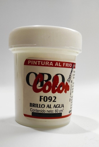 Brillo Al Agua Oro Color Pintura Al Frio 