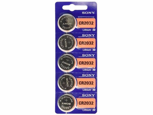 5 Pilas Baterias Sony De Litio Cr 2032 Cr-2032 Cr2032 Pila