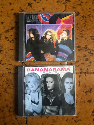 Bananarama Cd Pop Life Y Cd Cruel Summer  2 Cds Importados