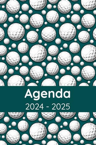 Agenda 2024-2025: Regalo Para Amantes Del Golf, Jugadores, G