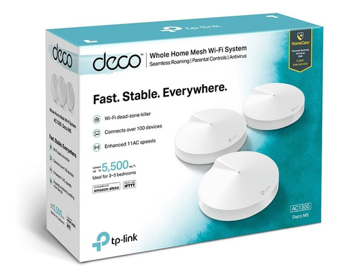 Router Tp-link Con Sistema De Red Wi-fi En Malla Ac1300